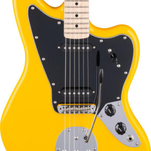 Squier Limited Edition Affinity Series Jaguar Electric Guitar in Graffiti Yellow