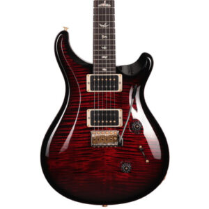 PRS Custom 24 10-Top Electric Guitar in Fire Red Smokeburst