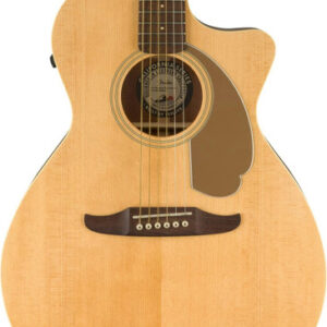 Fender Newporter Player Electro Acoustic Guitar in Natural