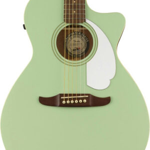Fender Newporter Player Electro Acoustic Guitar in Surf Green