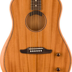 Fender Highway Series Dreadnought Electro Acoustic Guitar in All-Mahogany