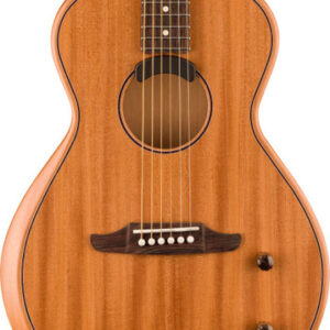 Fender Highway Series Parlour Electro Acoustic Guitar in All-Mahogany