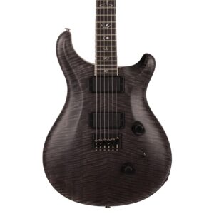 PRS USA Mark Holcomb Signature Electric Guitar in Gray Black with Stained Binding (54536)