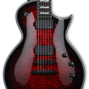 ESP E-II Eclipse Electric Guitar in See-Thru Black Cherry Sunburst