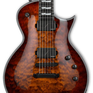 ESP E-II Eclipse Electric Guitar in Tiger Eye Sunburst