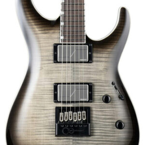ESP LTD MH-1000 Evertune FM Electric Guitar in Charcoal Burst