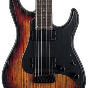 ESP LTD SN-1007 HT Baritone Electric Guitar in Fireblast