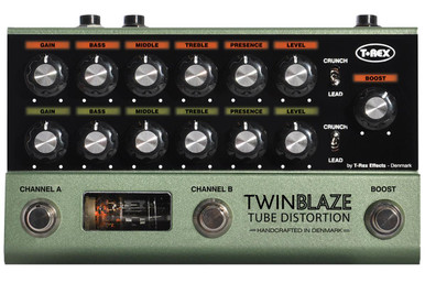 T-Rex TwinBlaze 2-Channel Tube Distortion Pedal