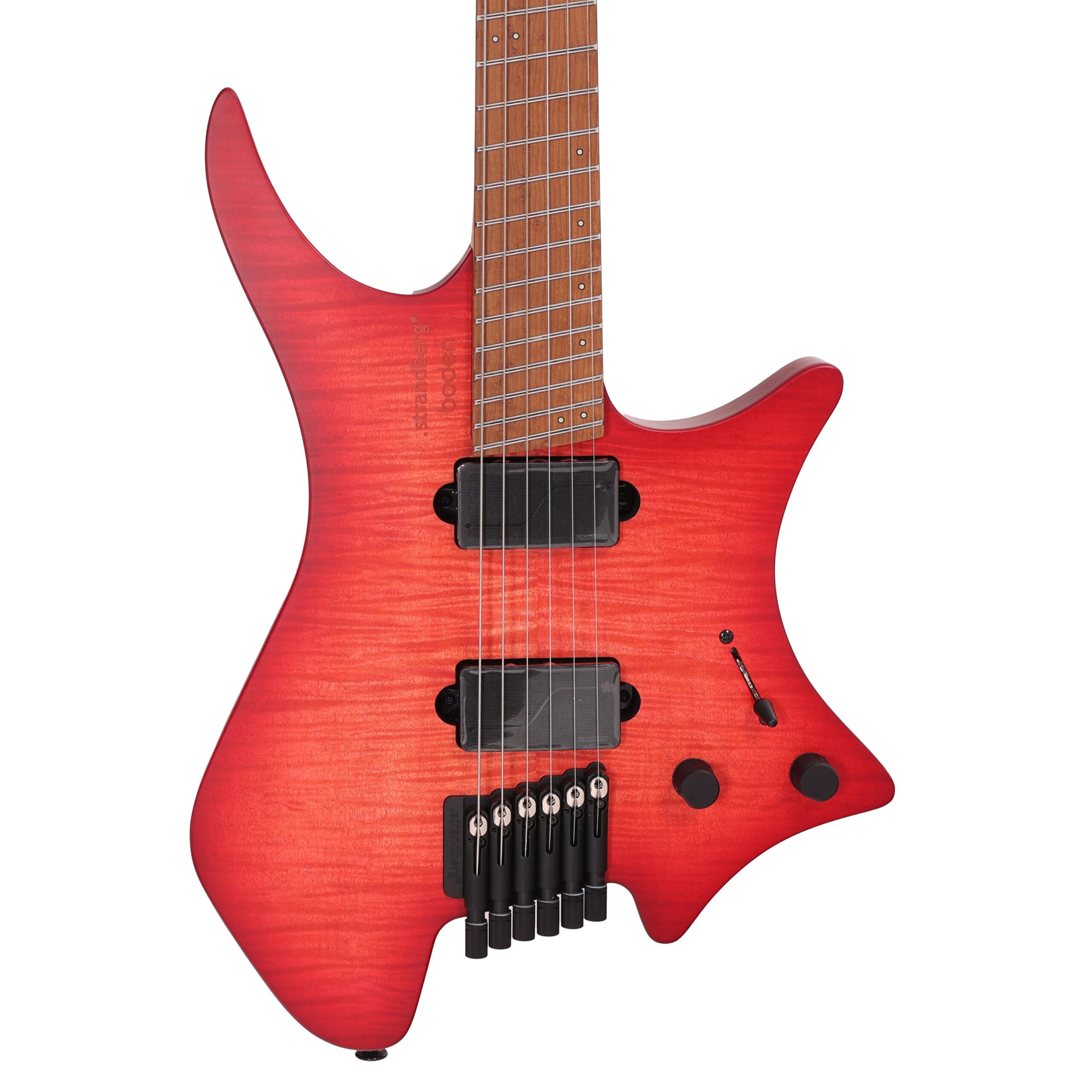 Strandberg Boden Original N2 6-String Electric Guitar in Sunset Coral Burst Satin (55795)