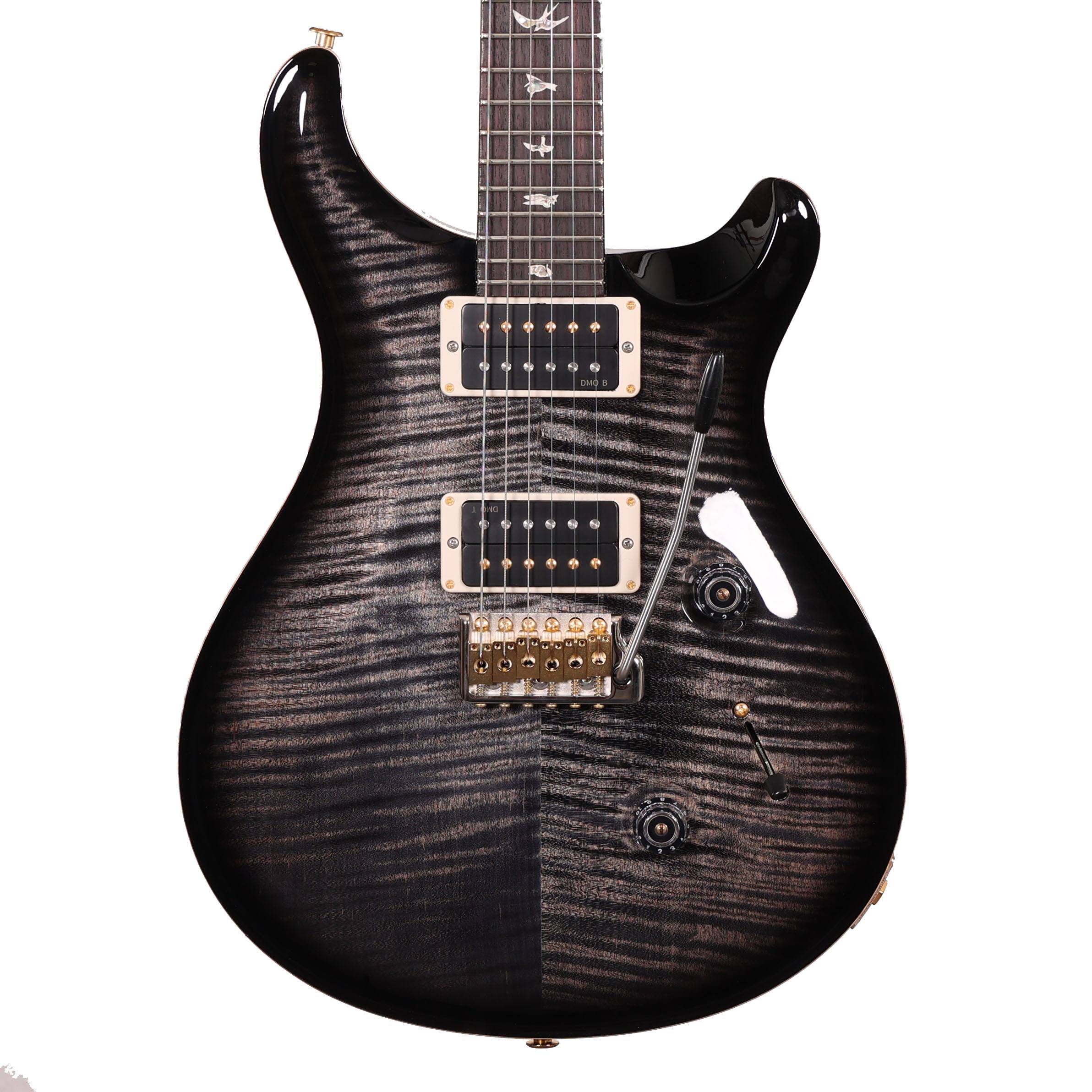 PRS Custom 24 10 Top Electric Guitar in Charcoal Burst  (55840)