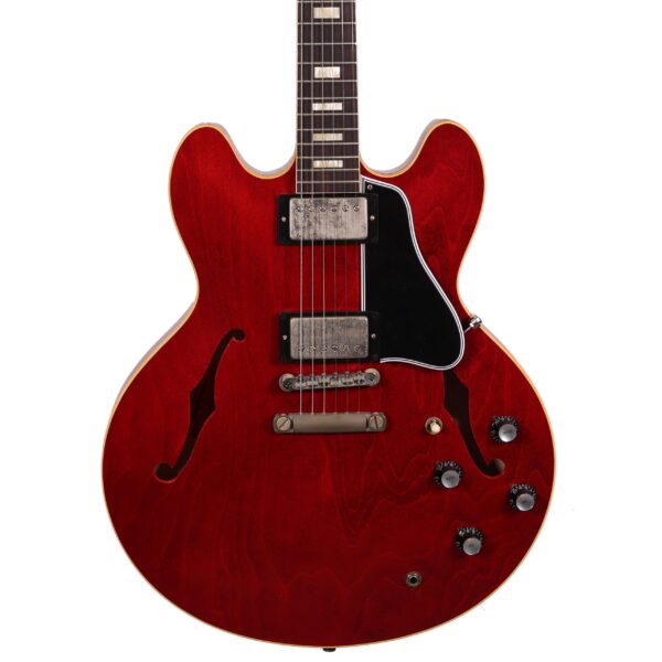 Gibson Custom Shop Murphy Lab 1964 ES-335 Reissue Ultra Light Aged Electric Guitar in Sixties Cherry (55856)