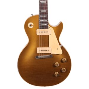 Gibson Custom Shop Murphy Lab 1954 Les Paul Goldtop Reissue Heavy Aged Electric Guitar in Double Gold (55861)