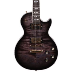 Gibson Les Paul Supreme Electric Guitar in Transparent Ebony Burst (56445)