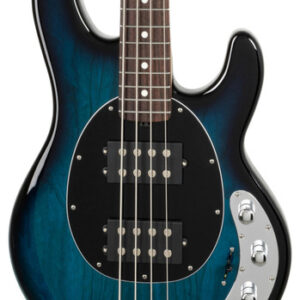 Music Man StingRay Special HH Bass Guitar in Pacific Blue Burst