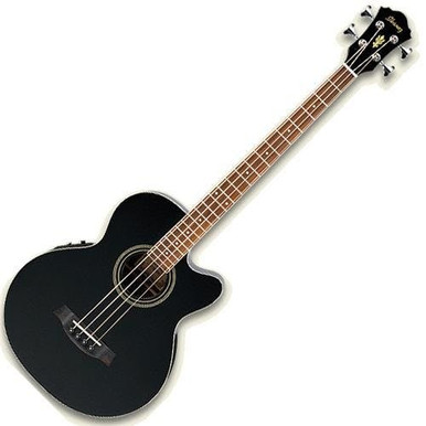 Ibanez AEB8EBK Electro Acoustic Bass Guitar AE Series