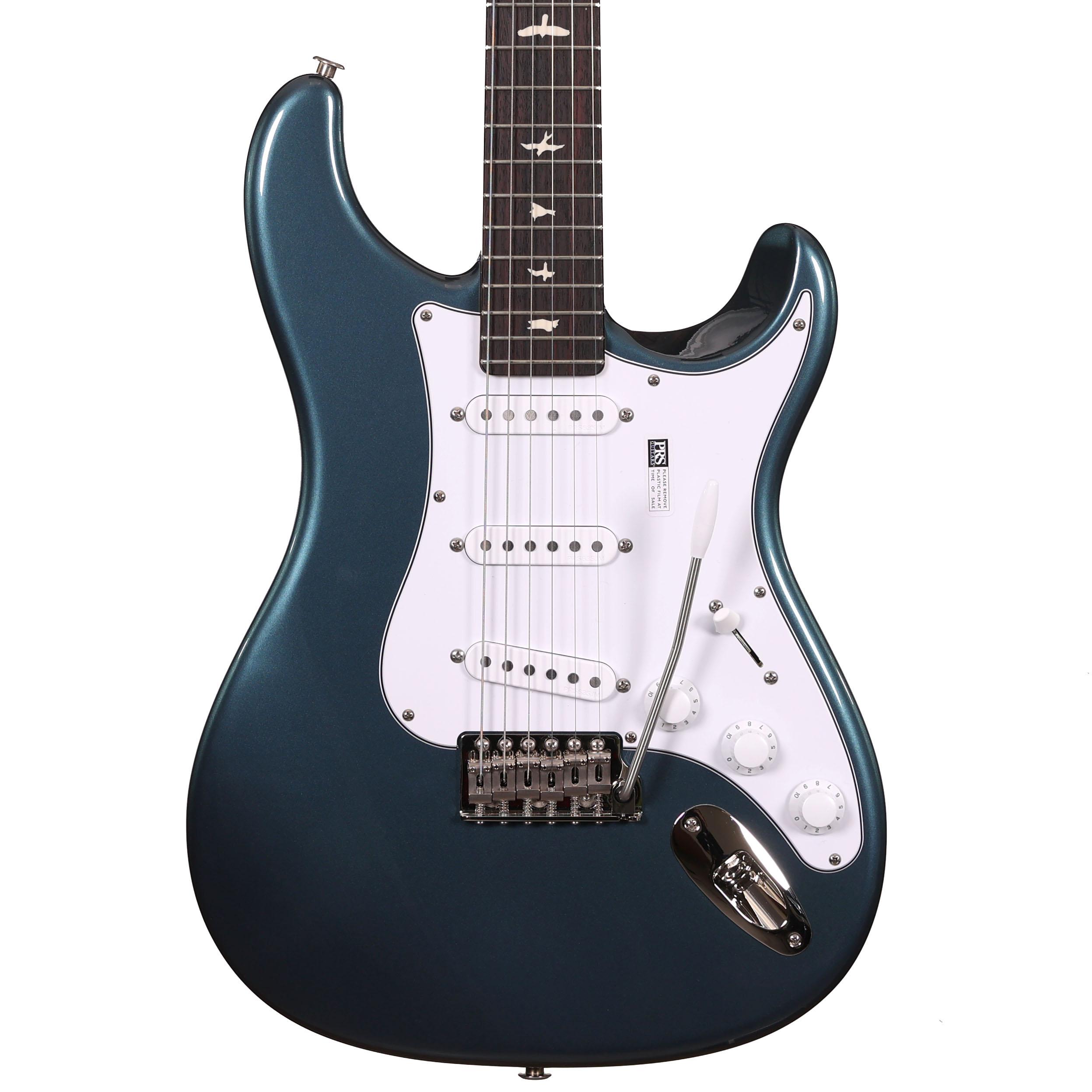 PRS John Mayer Silver Sky Electric Guitar in Venetian Blue Rosewood Fretboard (57564)