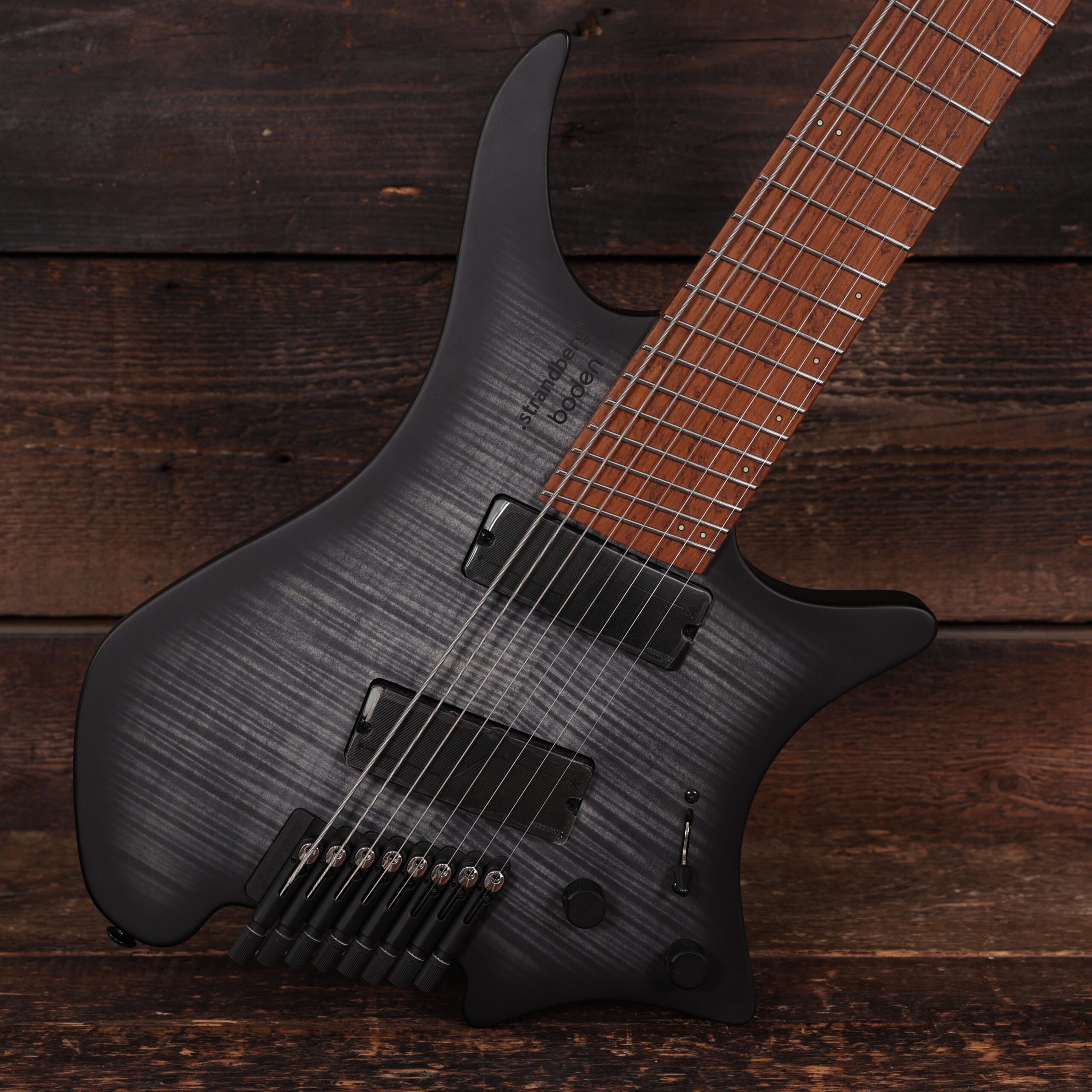Strandberg Boden Original N2 8-String Electric Guitar in Black Denim Burst Satin (58560)