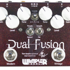 Wampler Dual Fusion Drive Guitar Effect Pedal