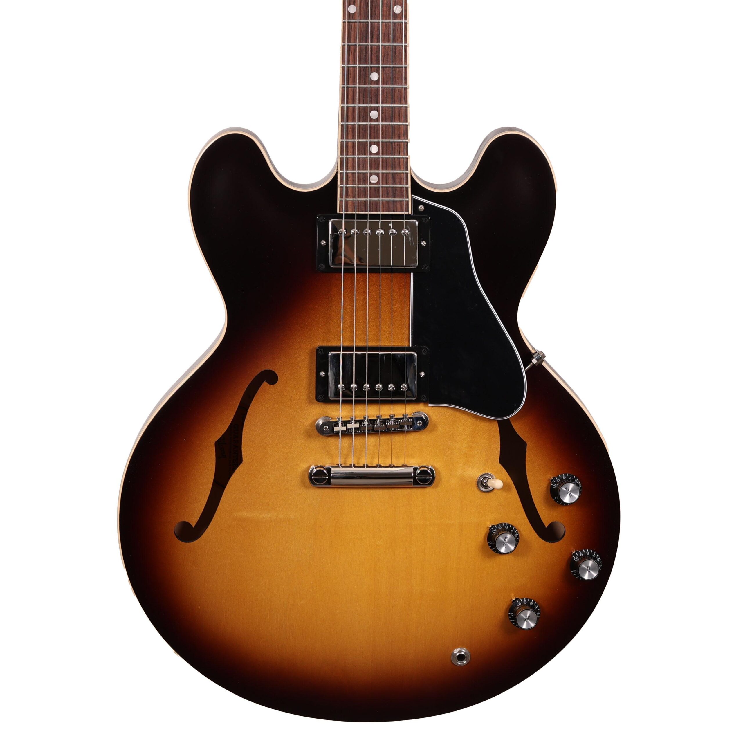 Gibson ES-335 Semi-Hollow Electric Guitar in Satin Vintage Burst (59973)