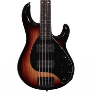 Music Man StingRay Special 5HH Bass Guitar, Faded Vintage Sunburst, Ebony Fretboard (60132)