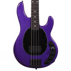 Music Man Dark Ray Bass Guitar in Plasma Purple (60145)