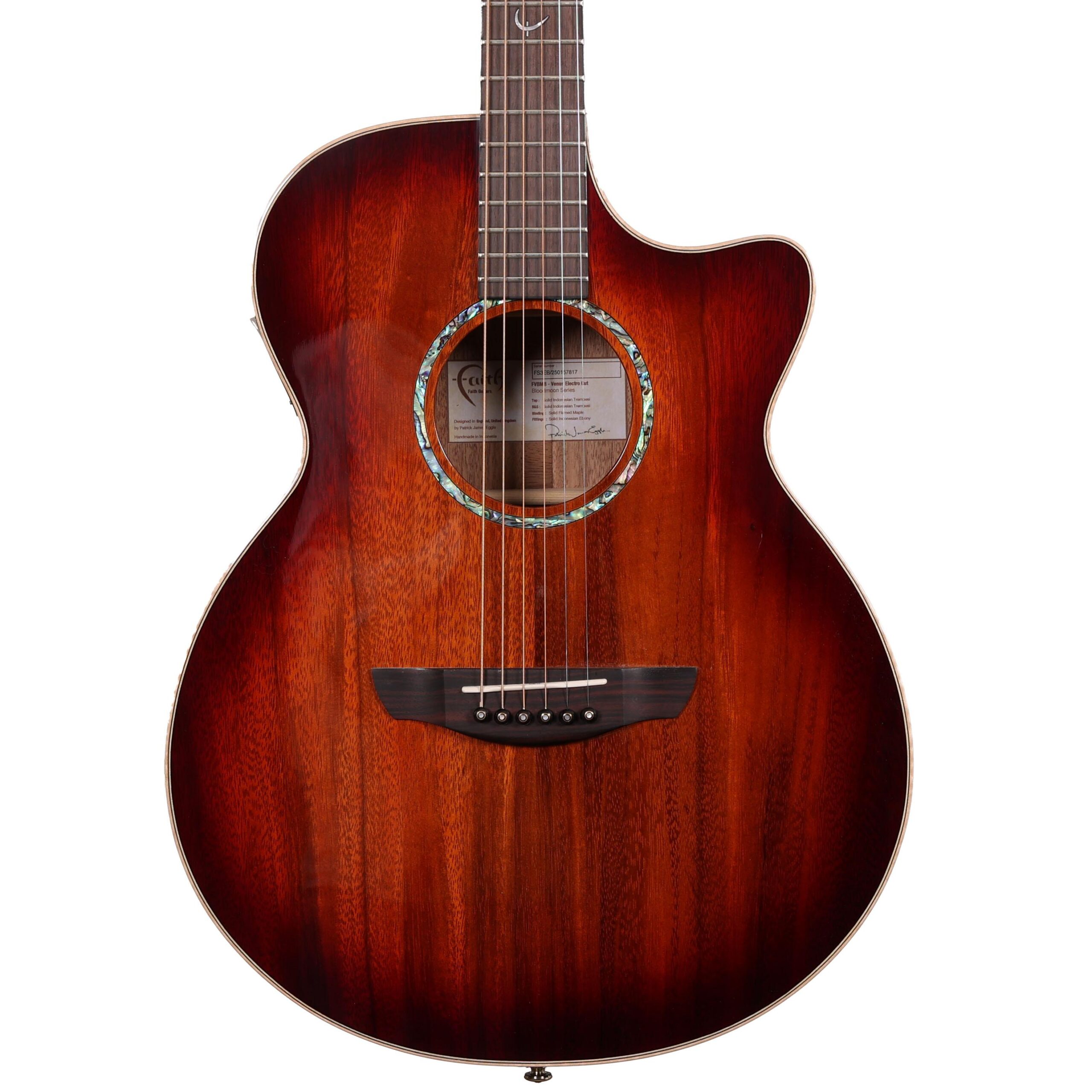 Faith Trembesi Series Venus Blood Moon Electro Acoustic Guitar (60262)