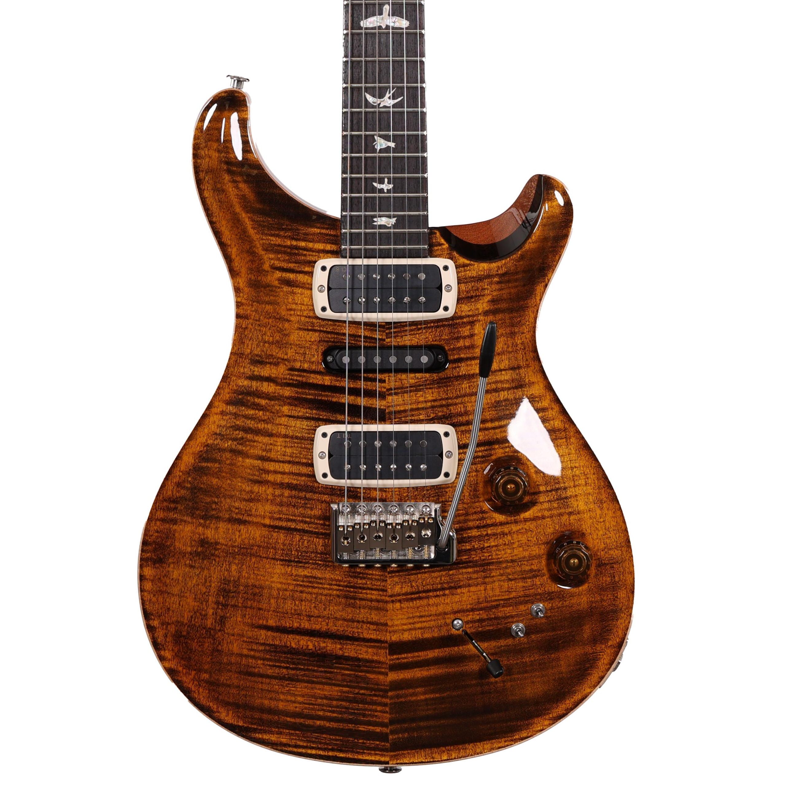 PRS Modern Eagle V Electric Guitar In Yellow Tiger (60341)
