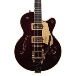 Gretsch Broadkaster Jr LX Center Block Bigsby Guitar In Blackberry, Ebony Board (60814)