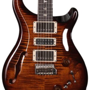PRS Special Semi-Hollow Electric Guitar in Black Gold Burst (25158)