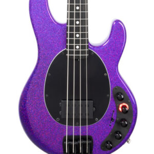 Music Man Dark Ray Bass Guitar in Plasma Purple (57936)