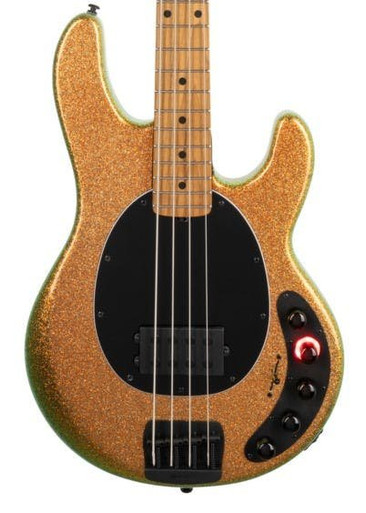 Music Man DarkRay Bass Guitar in Gold Bar (57085)