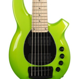 Music Man Bongo 6 HH 6-String Bass Guitar in Mantis Green (30595)