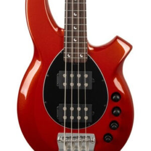Music Man Bongo HH Bass Guitar in Blood Orange