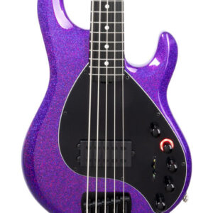 Music Man Dark Ray 5 Bass Guitar in Plasma Purple (57942)