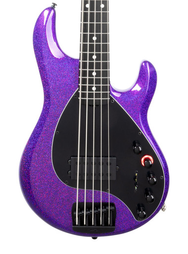 Music Man Dark Ray 5 Bass Guitar in Plasma Purple (57942)