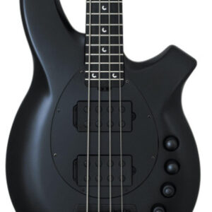 Music Man Bongo 4 HH Bass Guitar in Stealth Black