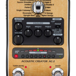 Zoom AC-2 Acoustic Guitar FX Pedal
