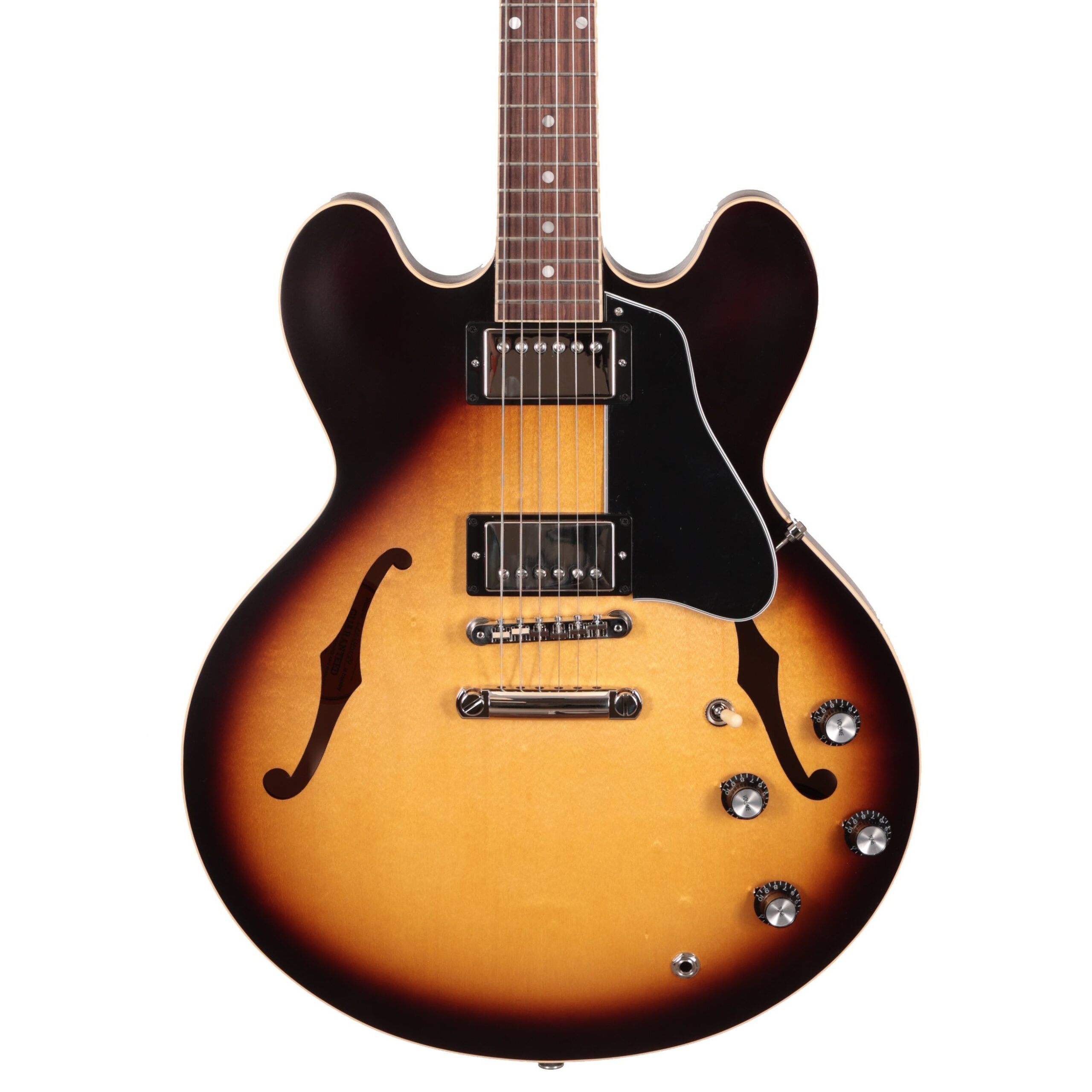 Gibson ES-335 Semi-Hollow Electric Guitar in Satin Vintage Burst (25679)