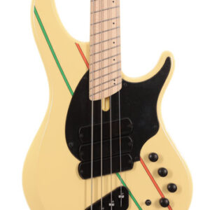 Dingwall John Taylor Signature 4-String Bass Guitar with Rupert Neve Preamp in Vintage White