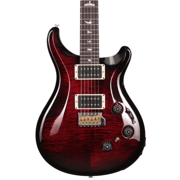 PRS Custom 24 Piezo Maple Top Rosewood Fretboard in Fire Red Burst (27305)