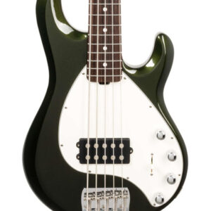 Music Man StingRay Special 5H Bass Guitar in Fallout Green, Rosewood Fretboard