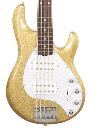 Music Man StingRay Special 5 HH Bass Guitar in Genius Gold (20226)