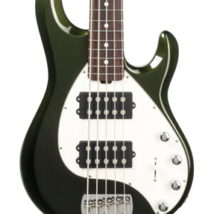 Music Man StingRay Special 5HH Bass Guitar in Fallout Green, Rosewood Fretboard