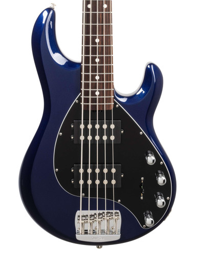 Music Man StingRay Special 5HH Bass Guitar in Butane Blue, Rosewood Fretboard