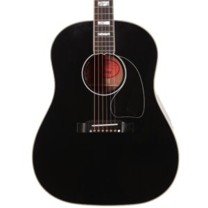 Gibson Custom Shop J-45 Custom Electro Acoustic Guitar in Ebony (28410)