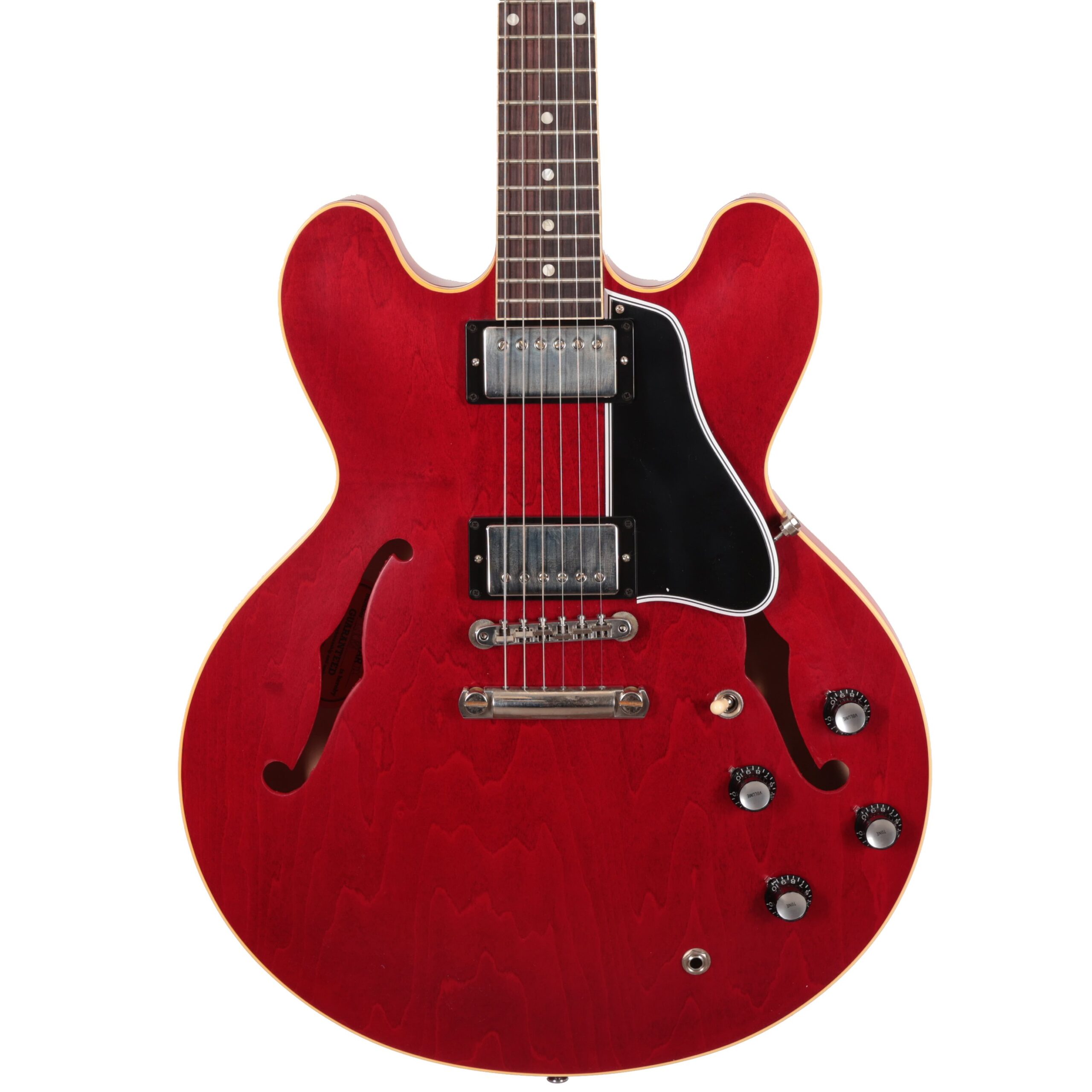 Gibson Custom Shop 1961 ES-335 Reissue VOS Semi Hollow Electric Guitar in 60s Cherry (28413)