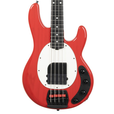 Music Man Tim Commerford StingRay Active Bass Guitar in Caliper Red