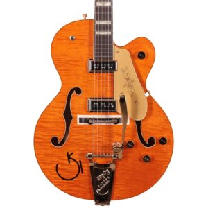 G6120T-55 Vintage Select Edition 55 Chet Atkins Hollow Body with Bigsby TV Jones Vintage Orange Stain Lacquer (28777)