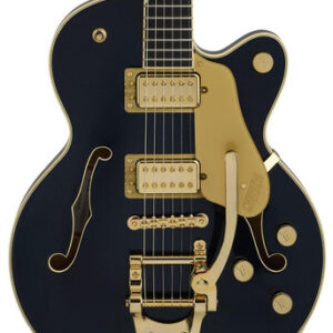Gretsch Broadkaster Jr LX Center Block Bigsby Guitar In Midnight Sapphire, Ebony Board
