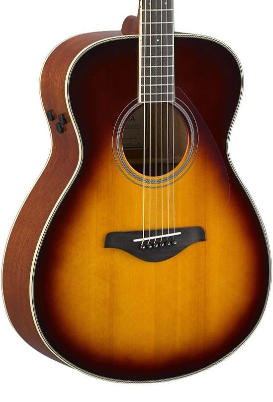 Yamaha FS Trans Acoustic In Brown Sunburst